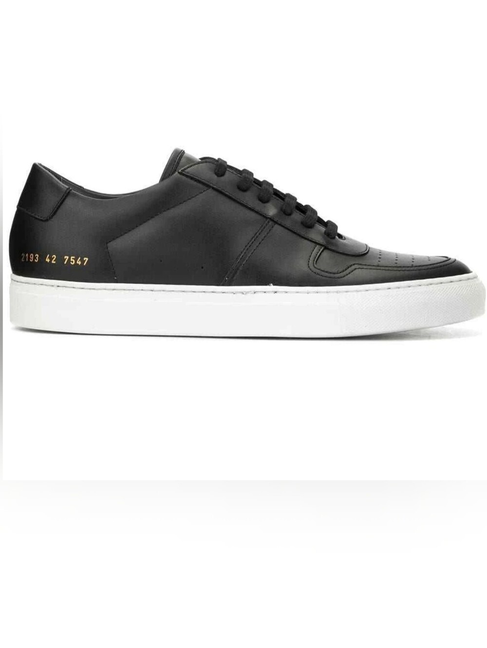 Common Projects Bball Leather Sneakers Black US 11. Achilles
